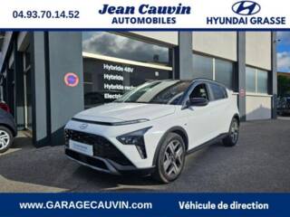 06130 : Hyundai Grasse - Garage Jean Cauvin - HYUNDAI Bayon - Bayon - BLANCHE - Traction - Essence/Micro-Hybride