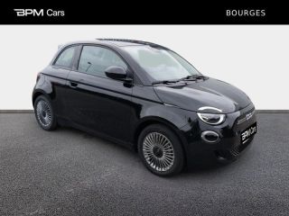 75013 : Hyundai Paris 13 - BPM Cars - FIAT 500 - 500 - Onyx Black pastel - Traction - Electrique