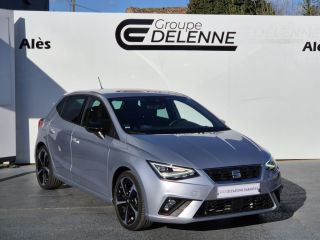 30100 : Hyundai Alès - Auto Hall - SEAT IBIZA FR - IBIZA V - Gris - Automate sequentiel - Essence sans plomb