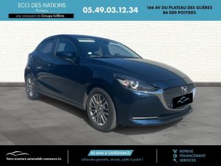 86000 : Hyundai Poitiers - Eco des Nations - MAZDA Mazda 2 - Mazda 2 - Bleu - Traction - Essence/Micro-Hybride