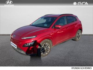 35510 : Hyundai Rennes - GCA - HYUNDAI Kona - Kona - Sunset Red Métal - Traction - Electrique