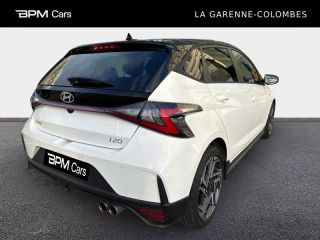 92250 : Hyundai La Garenne-Colombes - BPM Cars - HYUNDAI i20 - i20 - Atlas White/Toit+rétros Black - Traction - Essence
