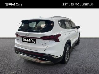 92130 : Hyundai ISSY-LES-MOULINEAUX - BPM Cars - HYUNDAI Santa Fe - Santa Fe - Creamy White Métal - Transmission intégrale - Hybride rechargeable : Essence/Electrique
