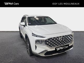 92130 : Hyundai ISSY-LES-MOULINEAUX - BPM Cars - HYUNDAI Santa Fe - Santa Fe - Creamy White Métal - Transmission intégrale - Hybride rechargeable : Essence/Electrique