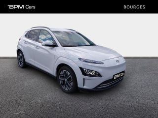 18230 : Hyundai Bourges - BPM Cars - HYUNDAI Kona - Kona - Chalk White Métal - Traction - Electrique