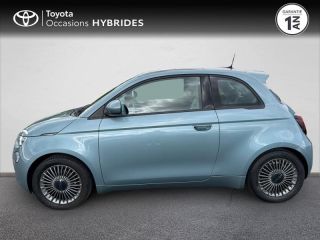 50000 : Hyundai Saint-Lô - GCA - FIAT 500 - 500 - Celestial Blue tri-couche - Traction - Electrique