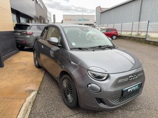 04100 : Hyundai Manosque - Pedinielli - FIAT 500e BERLINE MY22 SERIE 1 STEP 2 Icône - 500 III - Gris - Automate à fonct. Continu - Courant électrique
