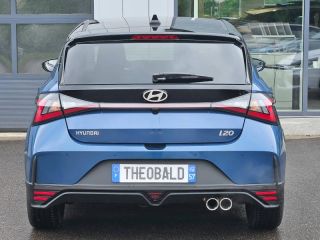 57685 : Hyundai Metz - Theobald Automobiles - HYUNDAI i20 - i20 - Vibrant Blue Métal/Toit+rétros Black - Traction - Essence