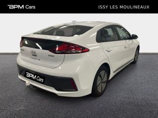 92130 : Hyundai ISSY-LES-MOULINEAUX - BPM Cars - HYUNDAI Ioniq - Ioniq - Blanc - Traction - Hybride : Essence/Electrique