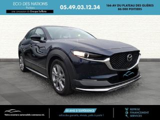 86000 : Hyundai Poitiers - Eco des Nations - MAZDA CX-30 - CX-30 - Deep Crystal Blue Mica - Traction - Essence/Micro-Hybride