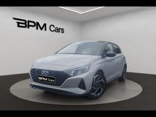 92250 : Hyundai La Garenne-Colombes - BPM Cars - HYUNDAI i20 - i20 - Sleek Silver Métal/Toit/rétros Black - Traction - Essence/Micro-Hybride