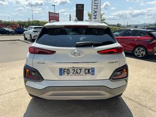 69190 : Hyundai Lyon Sud - Groupe Central Autos - HYUNDAI KONA HYBRID Executive - KONA - Blanc - Automate sequentiel - Essence / Courant électrique