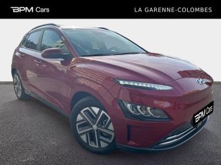 92250 : Hyundai La Garenne-Colombes - BPM Cars - HYUNDAI Kona - Kona - Sunset Red Métal - Traction - Electrique