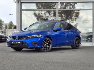 57200 : Hyundai Sarreguemines - Theobald Automobiles - HONDA Civic - Civic - Bleu Cristallin Premium Métallisé - Traction - Hybride : Essence/Electrique