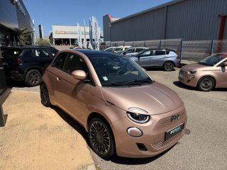 04100 : Hyundai Manosque - Pedinielli - FIAT 500e BERLINE MY22 SERIE 1 STEP 1 Icône Plus &#039;2021&#039; - 500 III - ROSE GOLD - Automate à fonct. Continu - Courant électrique
