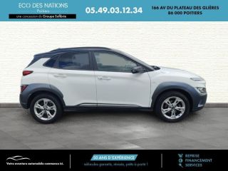 86000 : Hyundai Poitiers - Eco des Nations - HYUNDAI Kona - Kona - Blanc - Traction - Diesel/Micro-Hybride