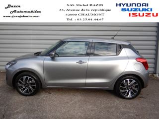 52000 : Hyundai Chaumont - Garage Michel Bazin - SUZUKI Swift - Swift - Premium Silver métallisé - Traction - Essence/Micro-Hybride