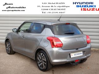 52000 : Hyundai Chaumont - Garage Michel Bazin - SUZUKI Swift - Swift - Premium Silver métallisé - Traction - Essence/Micro-Hybride