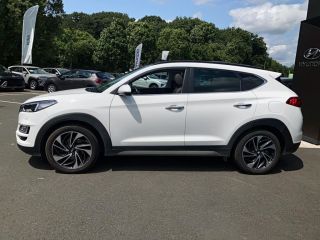 49070 : Hyundai Angers - Oceane Automobiles - HYUNDAI TUCSON Executive - TUCSON III - Blanc - Boîte séquentielle - Diesel