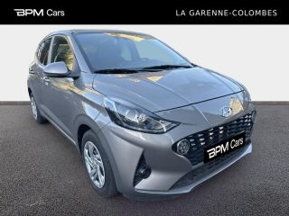 92250 : Hyundai La Garenne-Colombes - BPM Cars - HYUNDAI i10 - i10 - Sleek Silver Métal - Traction - Essence
