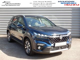 52000 : Hyundai Chaumont - Garage Michel Bazin - SUZUKI S-Cross - S-Cross - Pearl Sphere Blue métallisé - Transmission intégrale - Hybride : Essence/Electrique