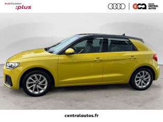 69340 : Hyundai Lyon Ouest - Groupe Central Autos - AUDI A1 SPORTBACK Design - A1 II - Jaune - Automate sequentiel - Essence sans plomb