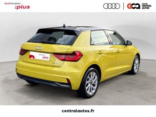 69340 : Hyundai Lyon Ouest - Groupe Central Autos - AUDI A1 SPORTBACK Design - A1 II - Jaune - Automate sequentiel - Essence sans plomb