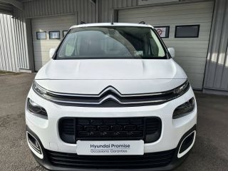 21300 : Hyundai Dijon - Privilège Automobiles - CITROEN BERLINGO Shine - BERLINGO III - BLANC - Boîte automatique - Essence sans plomb
