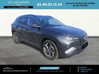 86000 : Hyundai Poitiers - Eco des Nations - HYUNDAI Tucson - Tucson - Teal Blue Métal - Traction - Hybride : Essence/Electrique