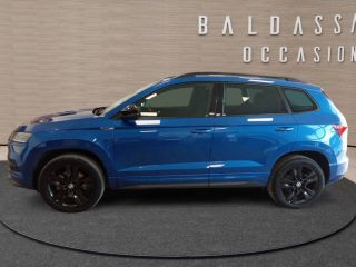 83130 : Hyundai Toulon - Autodif SAS - Groupe BALDASSARI - SKODA KAROQ Sportline - KAROQ - Bleu - Automate sequentiel - Diesel