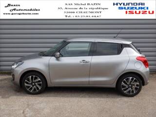 52000 : Hyundai Chaumont - Garage Michel Bazin - SUZUKI Swift - Swift - Premium Silver métallisé - Traction - Essence/Micro-Hybride