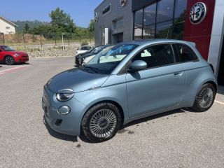 04100 : Hyundai Manosque - Pedinielli - FIAT 500 NOUVELLE Action Plus - 500 III - GLACIER BLUE - Automate à fonct. Continu - Courant électrique