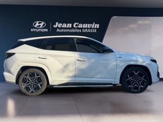 06130 : Hyundai Grasse - Garage Jean Cauvin - HYUNDAI TUCSON N Line Executive - TUCSON IV - Blanc - Boîte automatique - Essence / Courant électrique
