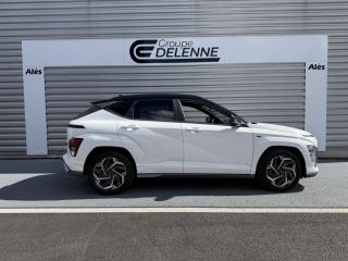 30100 : Hyundai Alès - Auto Hall - HYUNDAI KONA N Line Executive - KONA II - Blanc - Automate sequentiel - Essence / Courant électrique