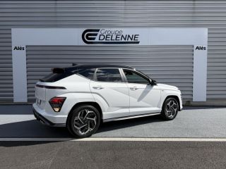 30100 : Hyundai Alès - Auto Hall - HYUNDAI KONA N Line Executive - KONA II - Blanc - Automate sequentiel - Essence / Courant électrique