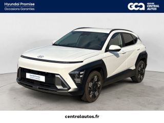 38300 : Hyundai Bourgoin-Jallieu - Groupe Central Autos - HYUNDAI KONA Executive - KONA II - Blanc - Automate sequentiel - Essence / Courant électrique