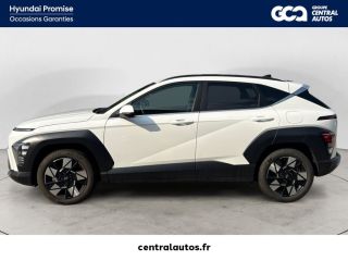 38300 : Hyundai Bourgoin-Jallieu - Groupe Central Autos - HYUNDAI KONA Executive - KONA II - Blanc - Automate sequentiel - Essence / Courant électrique