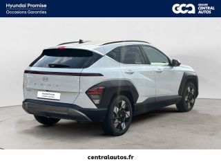 38300 : Hyundai Bourgoin-Jallieu - Groupe Central Autos - HYUNDAI KONA Executive - KONA II - Blanc - Automate sequentiel - Essence / Courant électrique