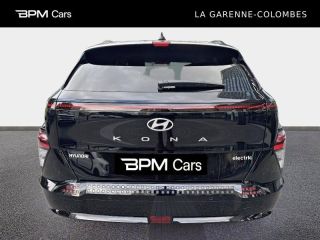 92250 : Hyundai La Garenne-Colombes - BPM Cars - HYUNDAI Kona - Kona - Abyss Black perlé métallisé - Traction - Electrique