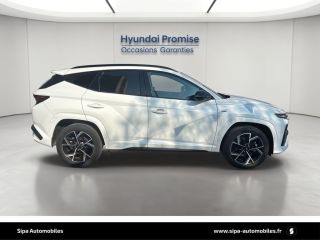 33110 : Hyundai Bordeaux Nord Le Bouscat - Sipa Automobiles - HYUNDAI TUCSON N Line Creative - TUCSON IV - Blanc - Boîte automatique - Essence / Courant électrique