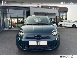 50000 : Hyundai Saint-Lô - GCA - FIAT 500 - 500 - Ocean Green métal - Traction - Electrique