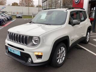31200 : Hyundai TOULOUSE NORD - AUTO NORD - JEEP RENEGADE Limited - RENEGADE - BLANC - Boîte manuelle - Diesel