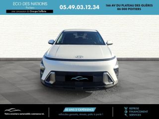 86000 : Hyundai Poitiers - Eco des Nations - HYUNDAI Kona - Kona - Atlas White - Traction - Hybride : Essence/Electrique