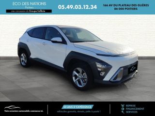 86000 : Hyundai Poitiers - Eco des Nations - HYUNDAI Kona - Kona - Atlas White - Traction - Hybride : Essence/Electrique