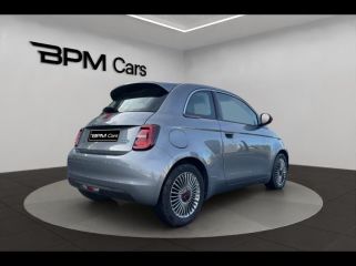 36000 : Hyundai Châteauroux - BPM Cars - FIAT 500 - 500 - Gris - Traction - Electrique