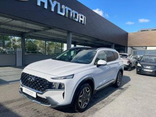 64100 : Hyundai Bayonne - Oceanic Auto - HYUNDAI Santa Fe - Santa Fe - Glacier White Métal - Transmission intégrale - Hybride rechargeable : Essence/Electrique