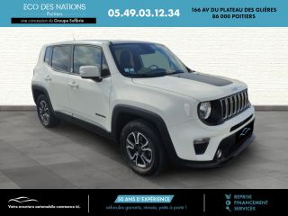 86000 : Hyundai Poitiers - Eco des Nations - JEEP Renegade - Renegade - Blanc - Traction - Diesel