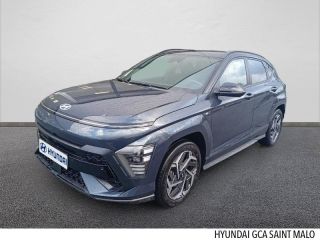 35400 : Hyundai Saint-Malo - GCA - HYUNDAI Kona - Kona - Denim Blue prl mtl/Toit/rétros Black - Traction - Hybride : Essence/Electrique