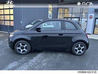 50000 : Hyundai Saint-Lô - GCA - FIAT 500 - 500 - Onyx Black pastel - Traction - Electrique