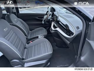 50000 : Hyundai Saint-Lô - GCA - FIAT 500 - 500 - Onyx Black pastel - Traction - Electrique